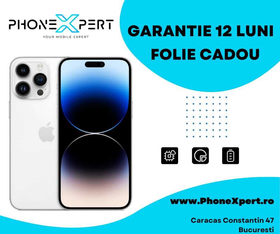 iPhone 14 Pro 128GB Silver -Garantie 12luni- PhoneXpert.ro #44704