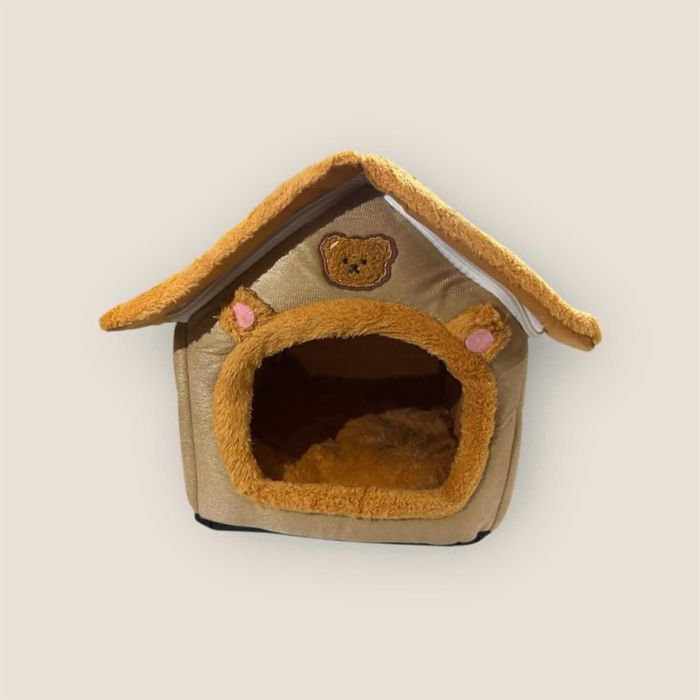 Легло за домашен любимец във формата на къщичка