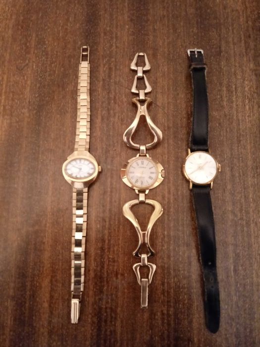 ПОЗЛАТЕНИ WOSTOK,Raketa,CHAIKA ,Poljot,Slava часовници