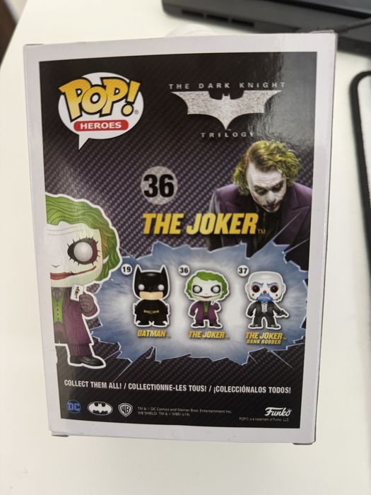 Фигурка Funko POP - Джокер (Тёмный Рыцарь 2008) ОРИГИНАЛ