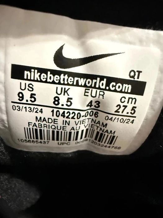 Nike Air Max 95 43 noi/new