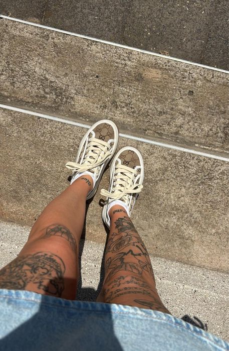 Adidasi gucci, aproape noi doar cateva purtari au, made in italy