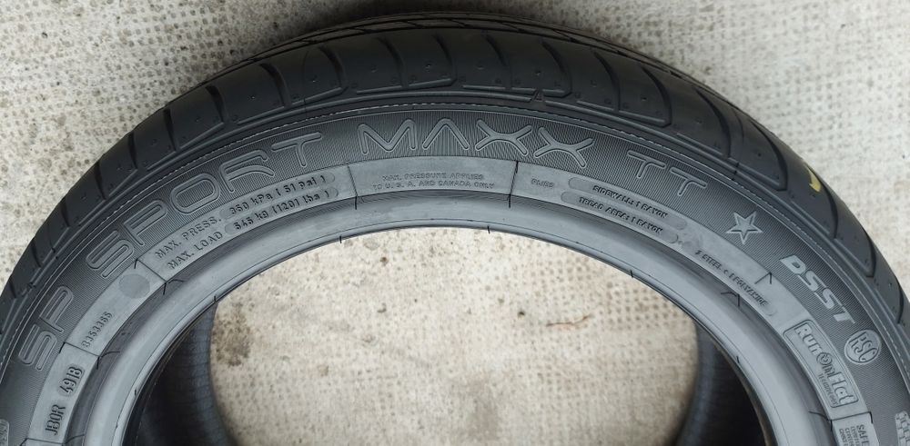 195/55 R16 87W Dunlop SP Sport Maxx TT *BMW DSST RSC RFT vară