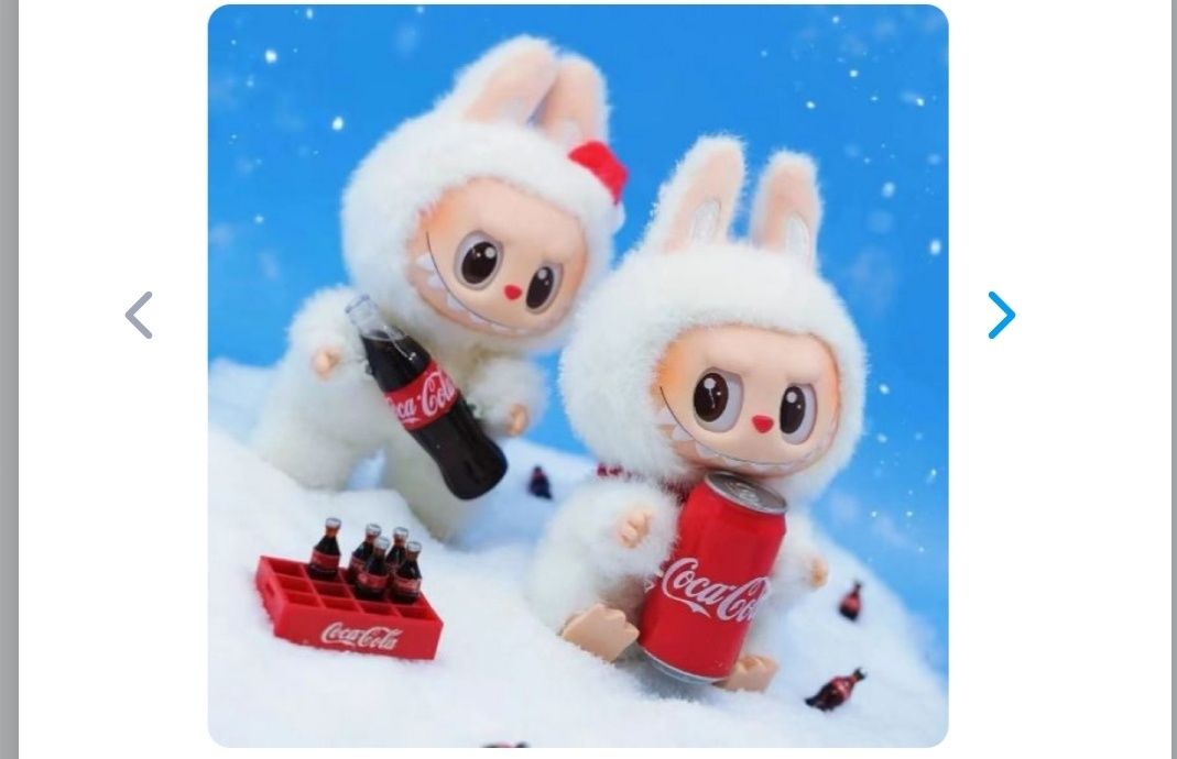Колекционерски Labubu x Coca-Cola – Зимна лимитирана серия Pre order