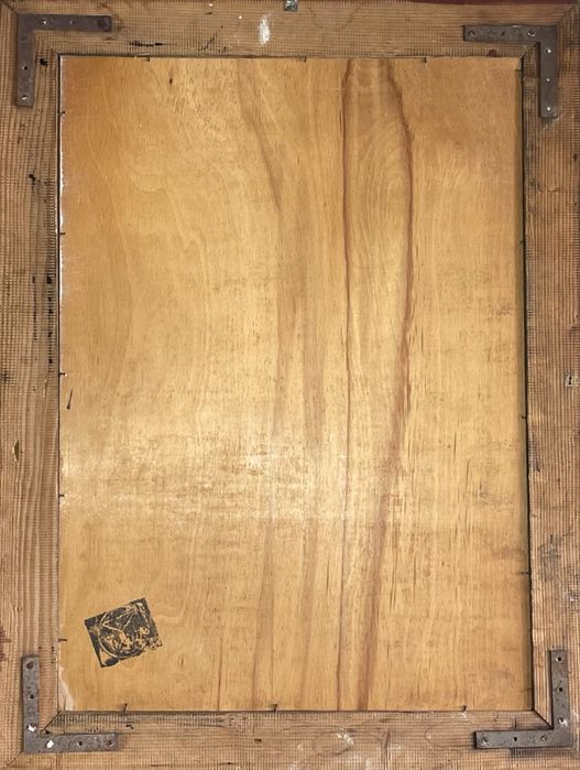 Vand pictura veche pe placaj