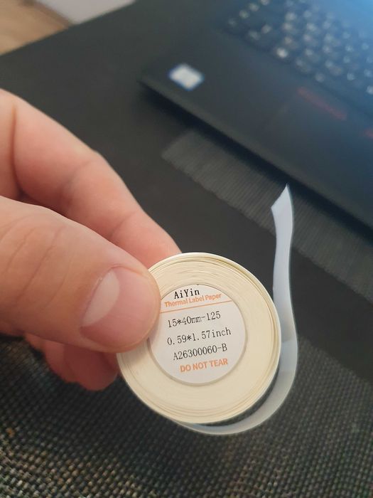 Imprimanta Portabila de Etichetare, Fara Cerneala, Bluetooth, D11