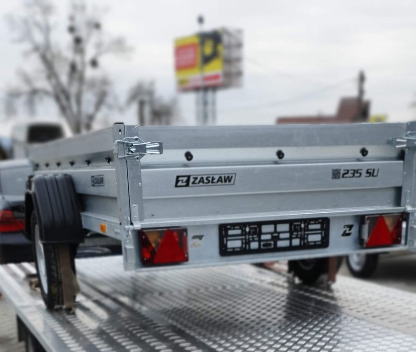 Remorca basculabila 750 kg de inchiriat,trailere ,platforme non stop
