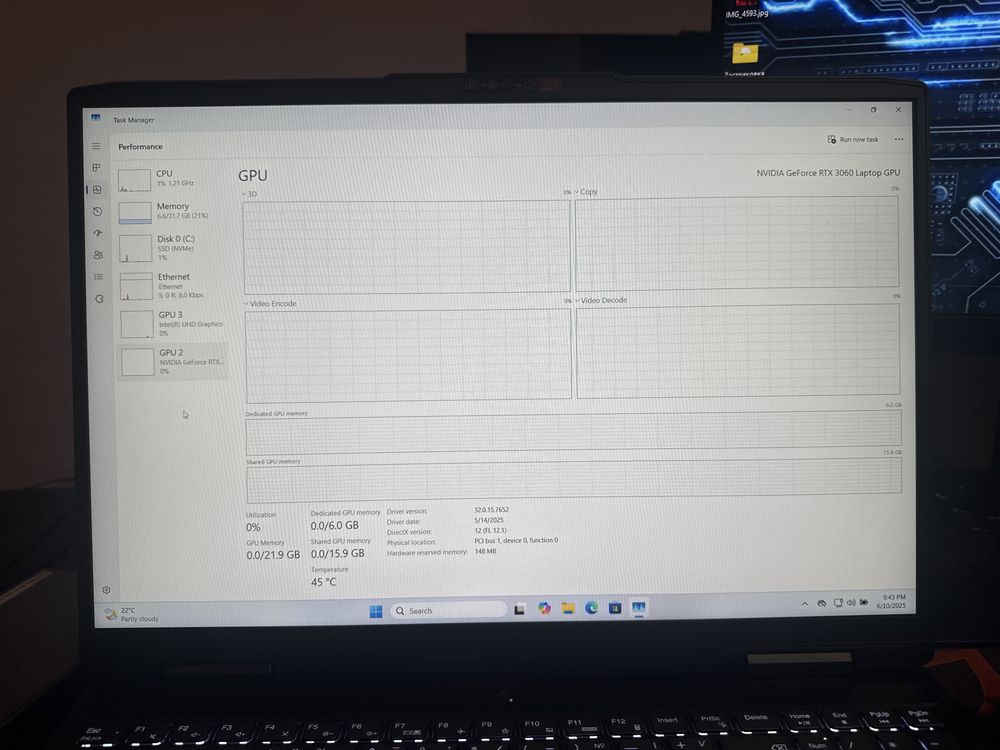 Lenovo Ideapad Gaming 3 16iah7