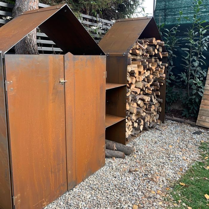 Jardiniere, porti, panouri, garduri Corten, confectii metalice comanda