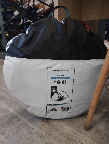 Cort camping 2 Seconds Fresh&black 2 - produs resigilat Decathlon