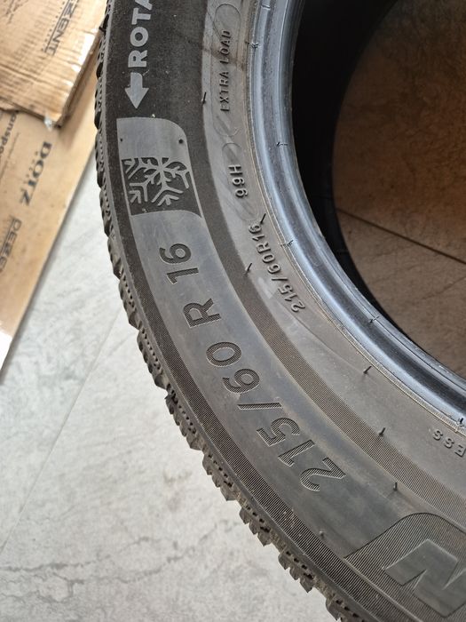 Vând cauciucuri 215/60/16 M+S set complet imp Germania//Michelin//