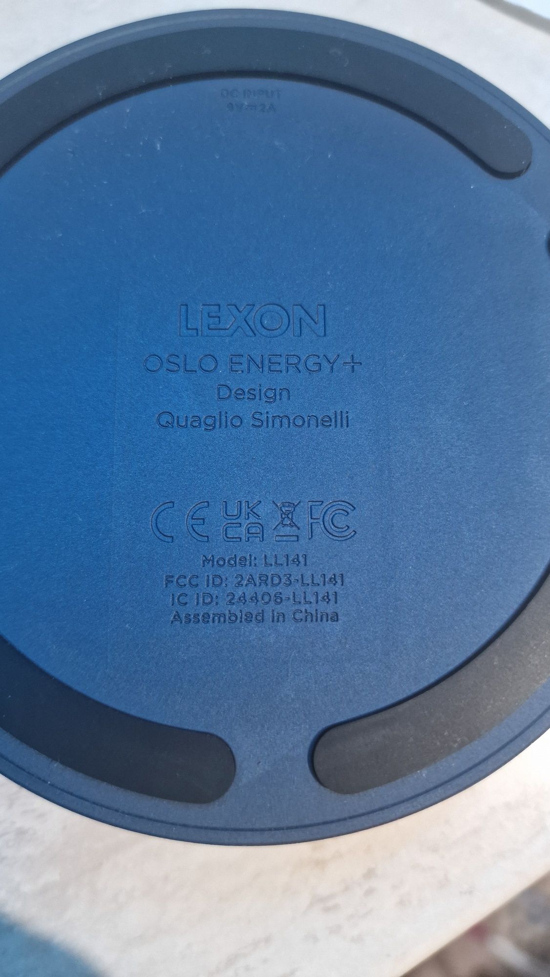 Boxa/Stație de încărcare wireless Lexon Oslo energy +
