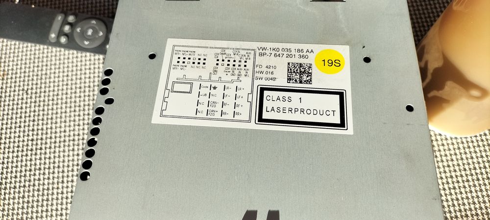 Mp3 / autoradio golf 6