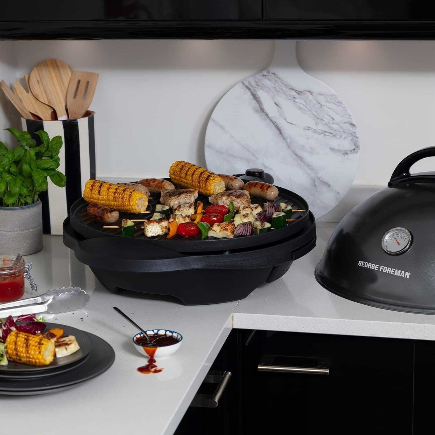 George Foreman Грил за вътрешна и външна употреба, барбекю 2400W