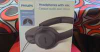 philips 2000 series headphones with mic слушалки чисто нови
