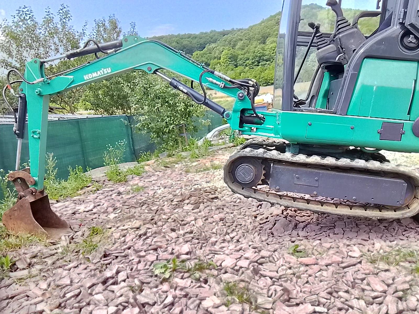 Mini excavator Komatsu pc07-2