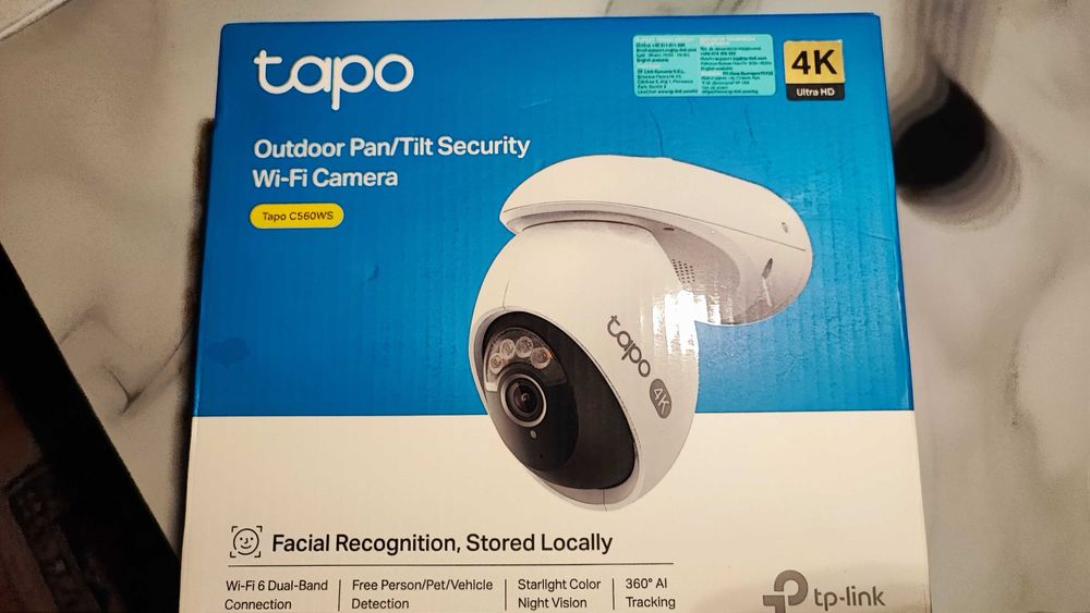 cameră supraveghere Tapo  C560WS C530WS 8/5mp 4K/3K nouă garanție