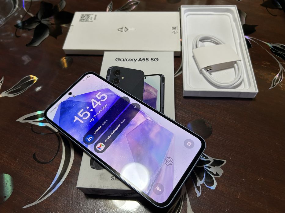 Samsung Galaxy A55 128gb КАТО НОВ!!