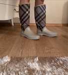 Cizme cauciuc dama Burberry