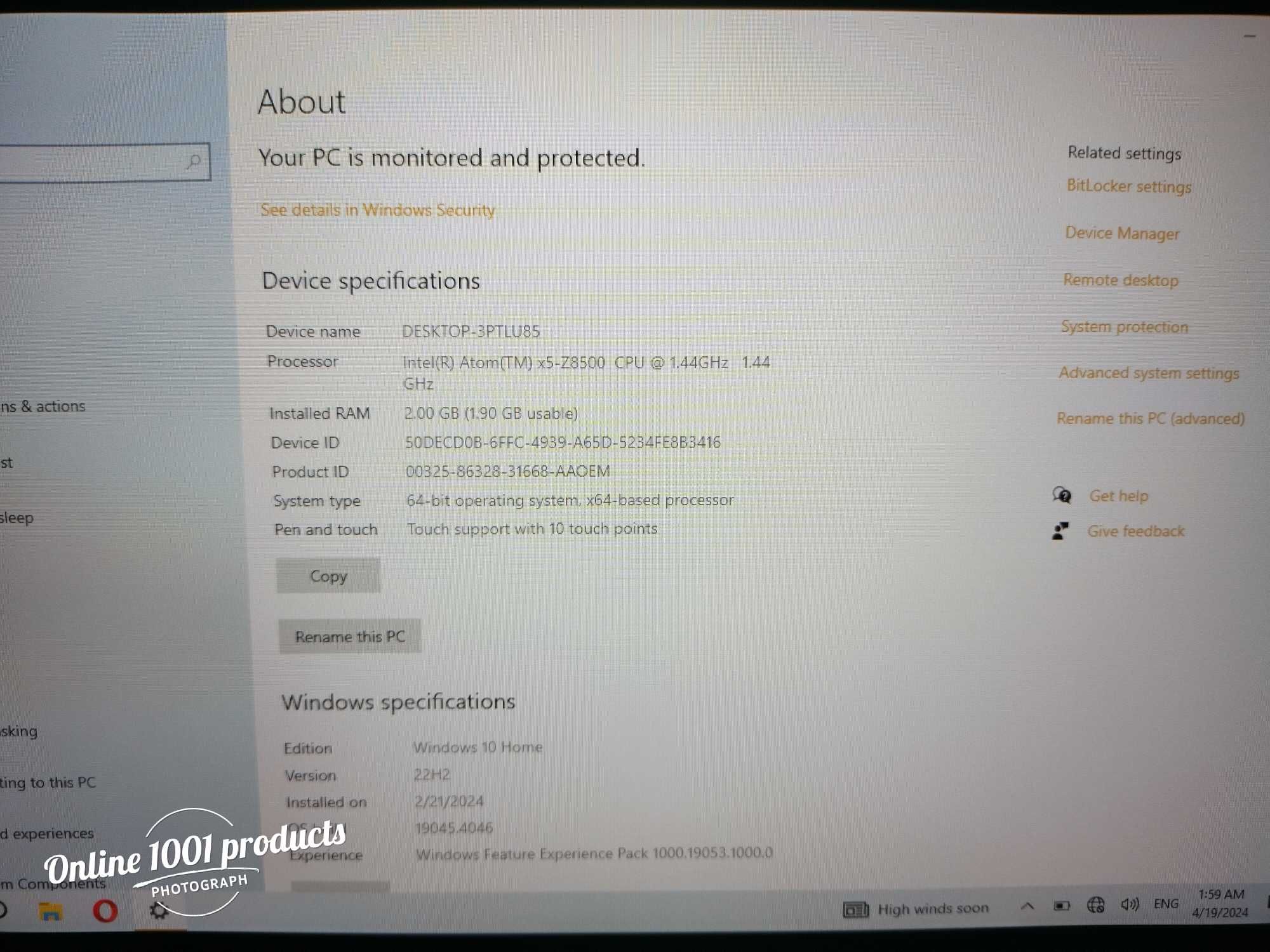 Asus Transformer Book T100HA