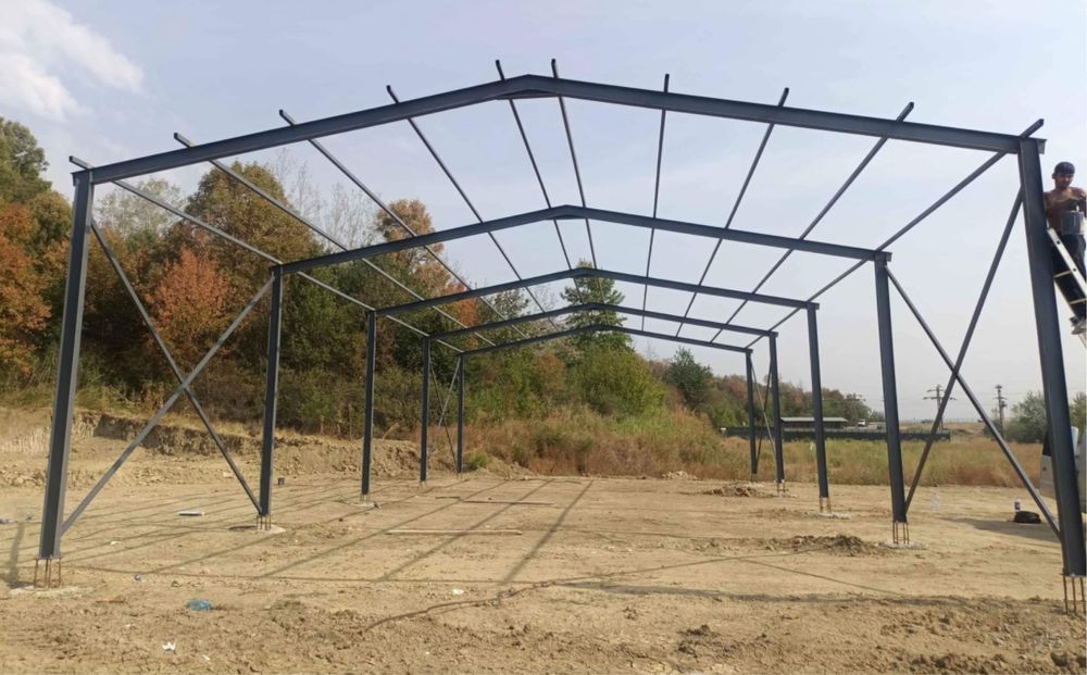 Confectionez hale structuri metalice din europrofile