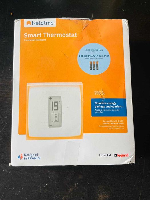 Termostat camera inteligent Netatmo, WiFi , NTH01-AMZ