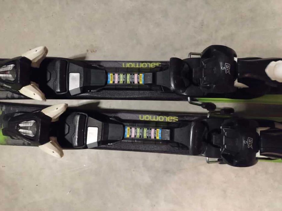 Schiuri Salomon Copii 7-8 ani SH SnowCenter Cluj Negru Verde