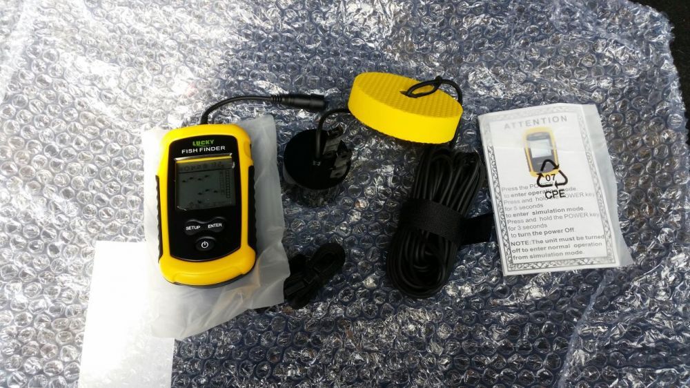 Sonar pescuit detector pesti
