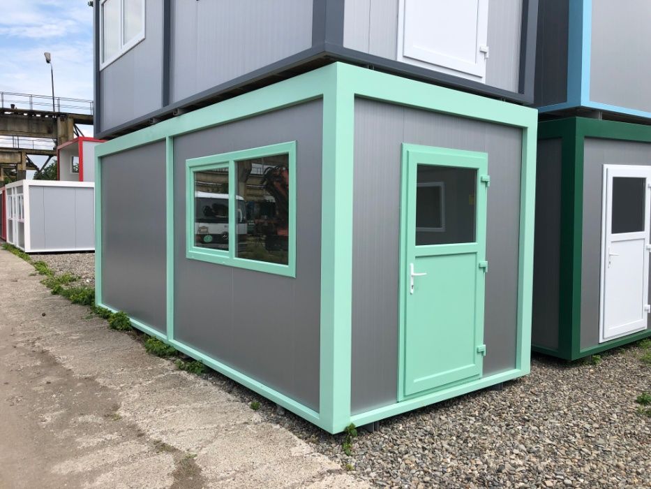 container birou magazin izolat ieftin folosit organizare santier