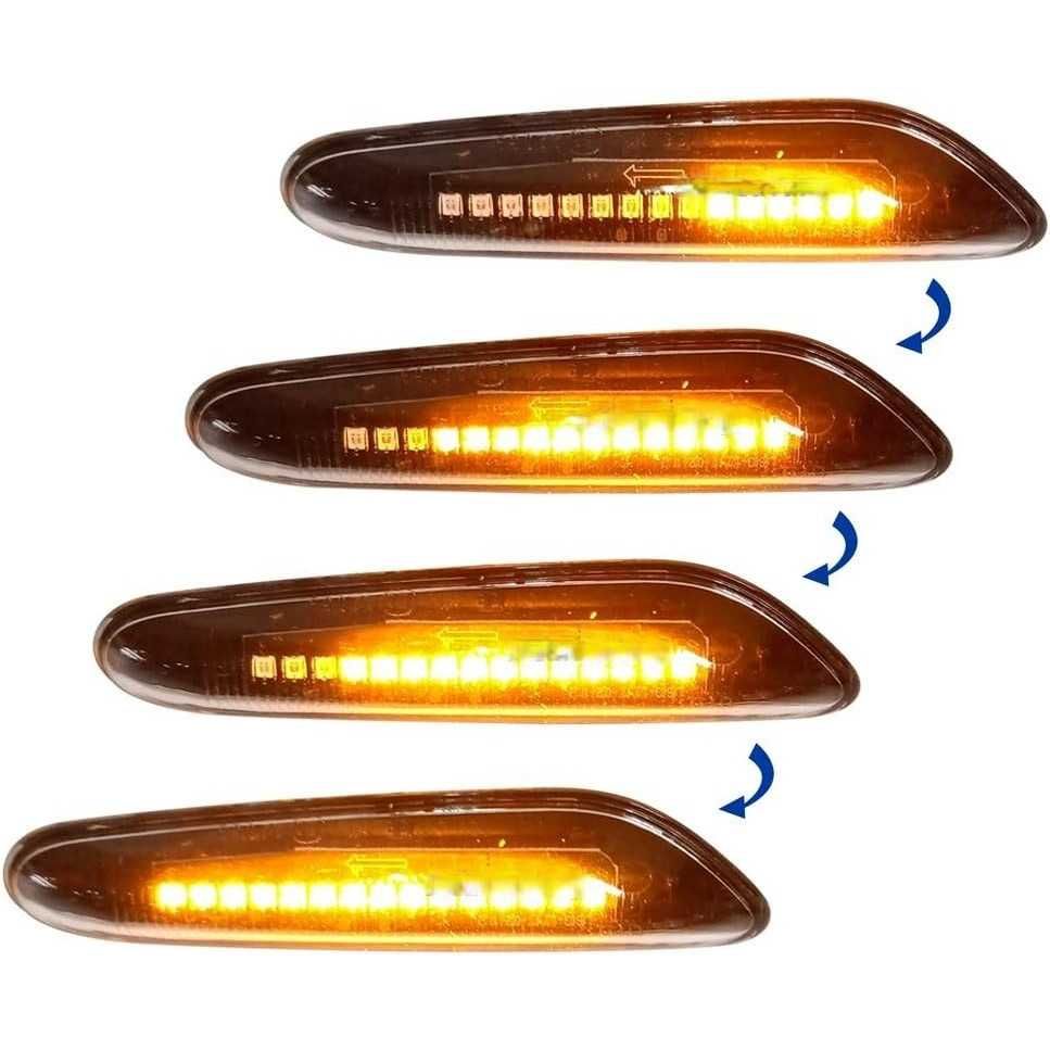 Semnalizari Dinamice aripa LED BMW E46 E91 E61 E88 E93 X1 X3 X5 E81