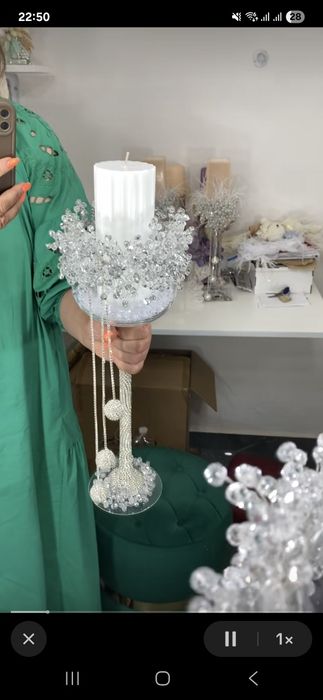 Lumanari de cununie model 2025