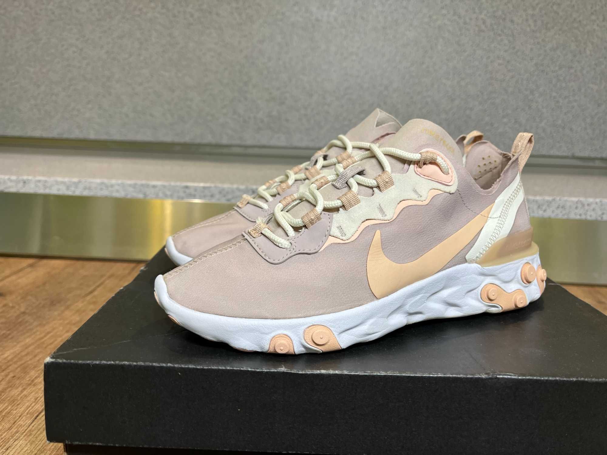 ОРИГИНАЛНИ *** Nike React Element 55 / Paltinum Violet/Shimmer