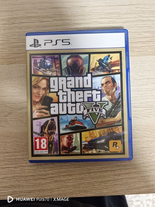 Продам диск Playstation 5 игра gta 5
