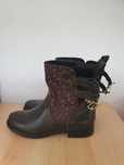 Ghete dama DKNY originale  cu catarame 39-40