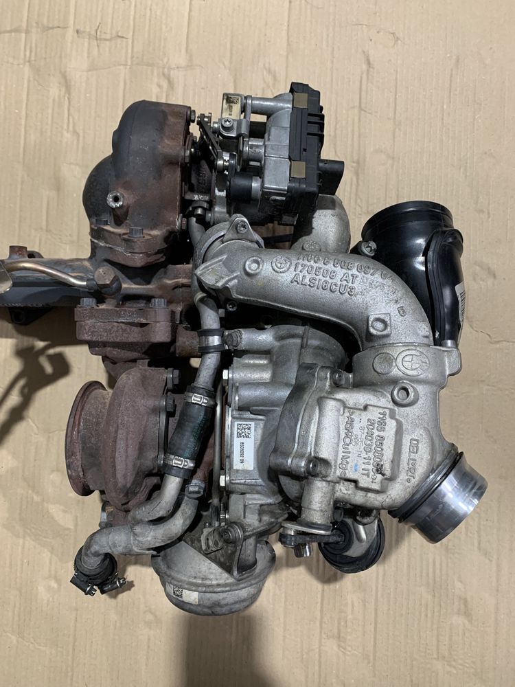 Set turbine BMW Seria 3 4 5 6 7 X3 X4 X5 X6 : 3.0 313cp N57D30B