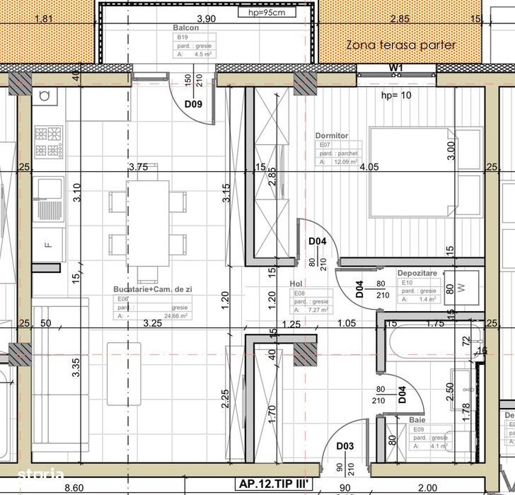 Vând apartament două camere