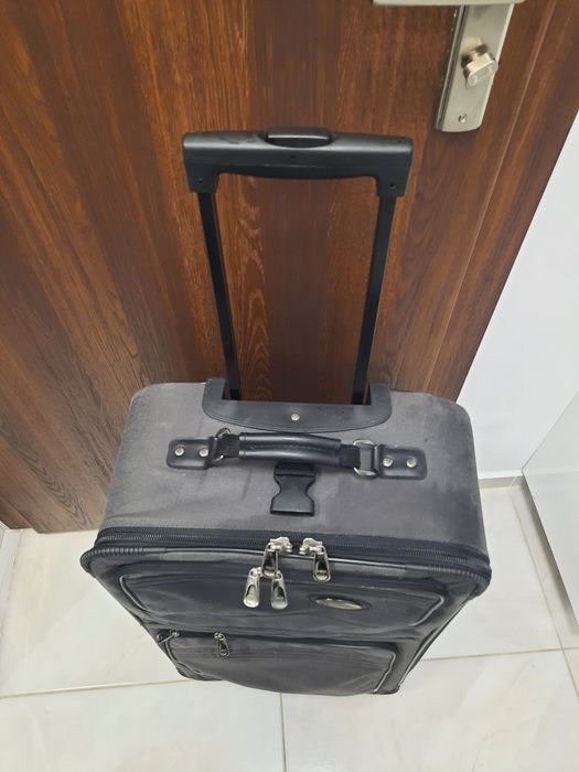 Geanta Troler culoare gri inchis