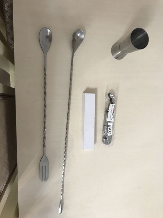 Набор бармена. Барные ложки.джиггер. Штопор, открывашки, нарзанник