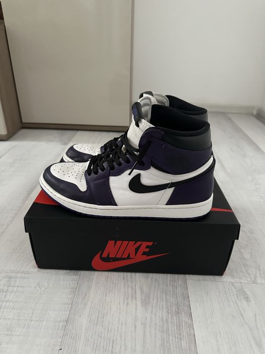 Jordan 1 High Court Purple