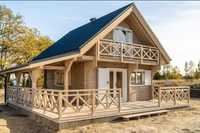 Construim case din lemn si cabane din lemn masiv pentru locuit sau vac