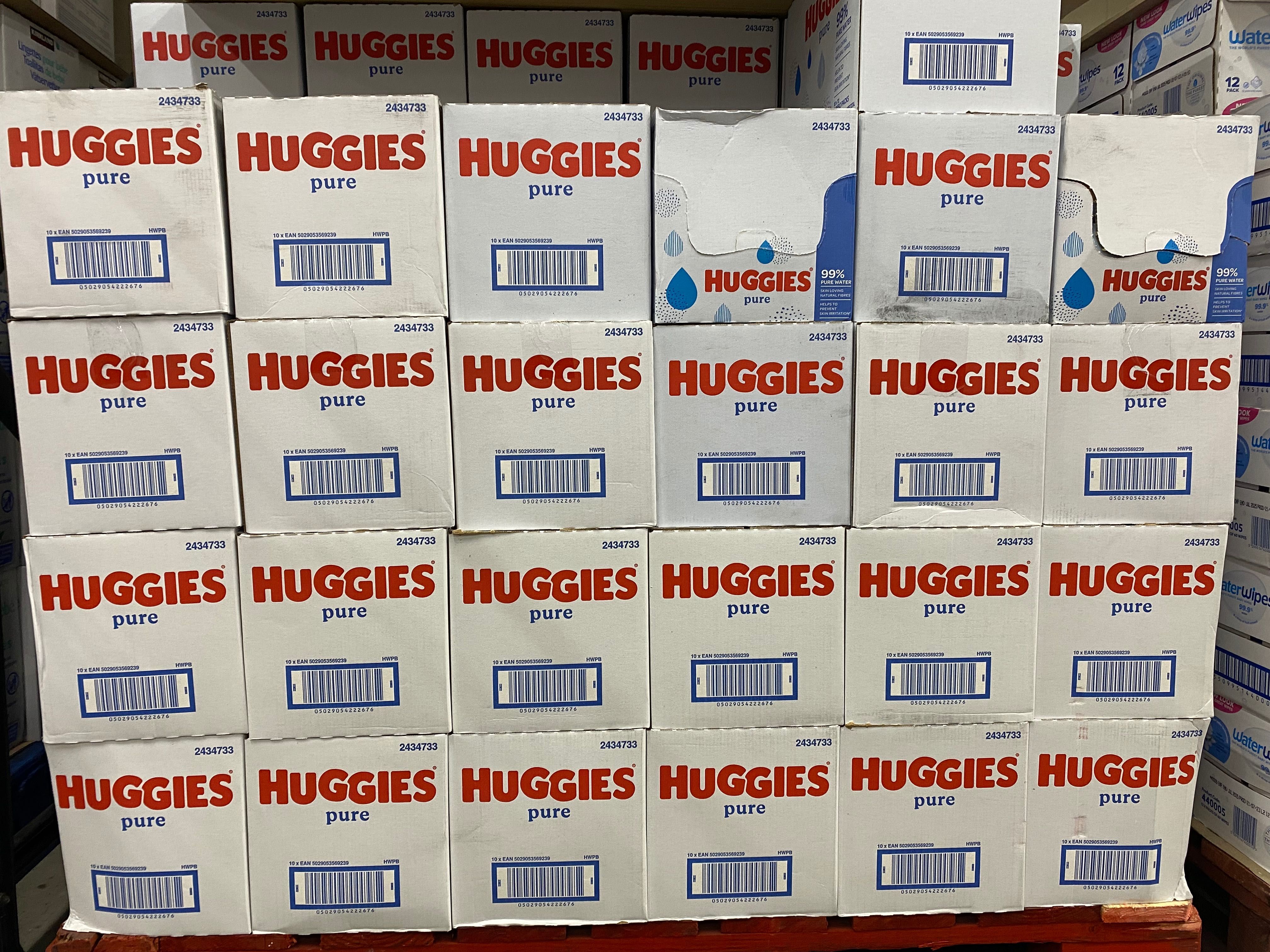 Мокри Кърпички “Huggies Pure Maxi Pack”