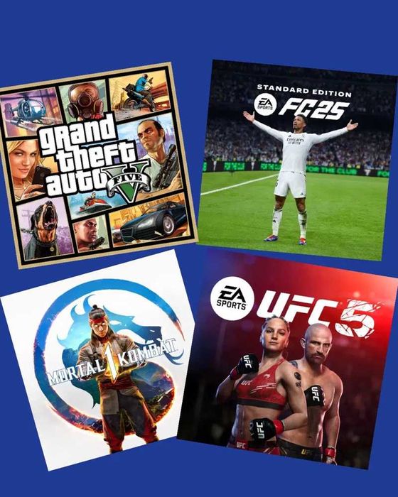 Установка игр на Sony PlayStation 4/5, игры на Сони Ps 4/5, Пс4/5