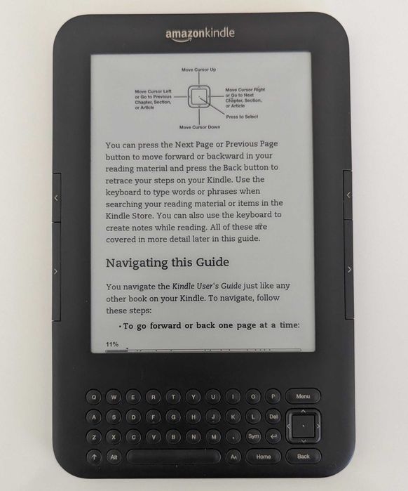 Четец за електронни книги Amazon Kindle 3