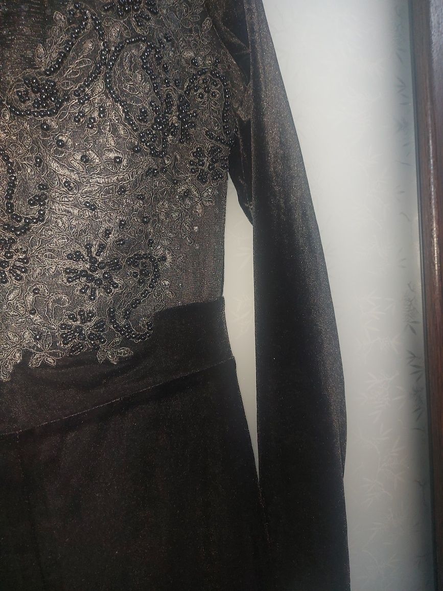 Rochie de seara din catifea