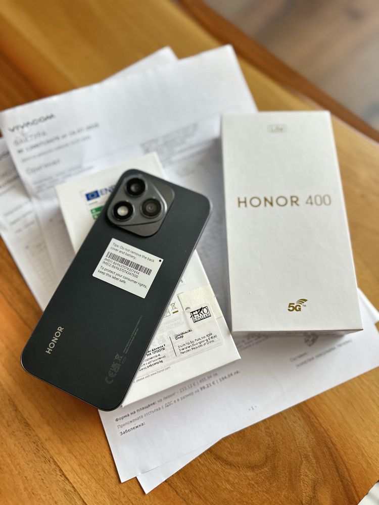 Honor 400 lite 256GB Нов ! Гаранция !