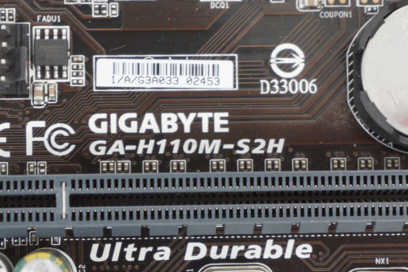 [LGA 1151 v1] Дънна платка Gigabyte GB-H110M-S2H mATX Intel 6/7th gen