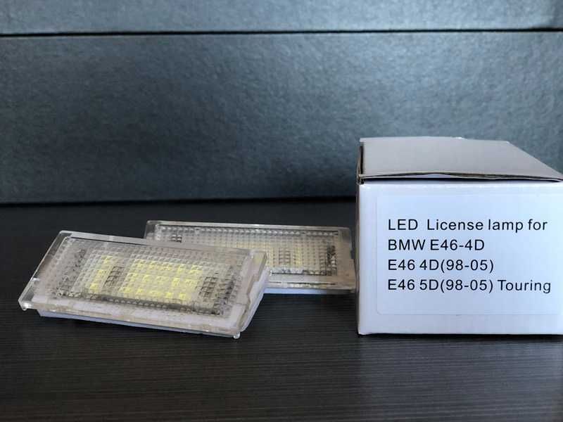 Lampi Numar LED leduri număre înmatriculare LED BMW E46 98-05
