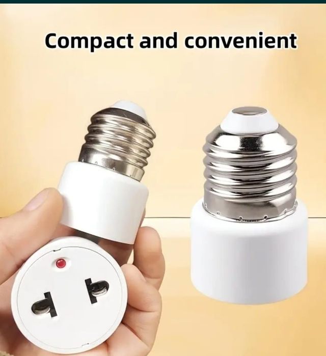 Adaptor E27 Bec la priza "