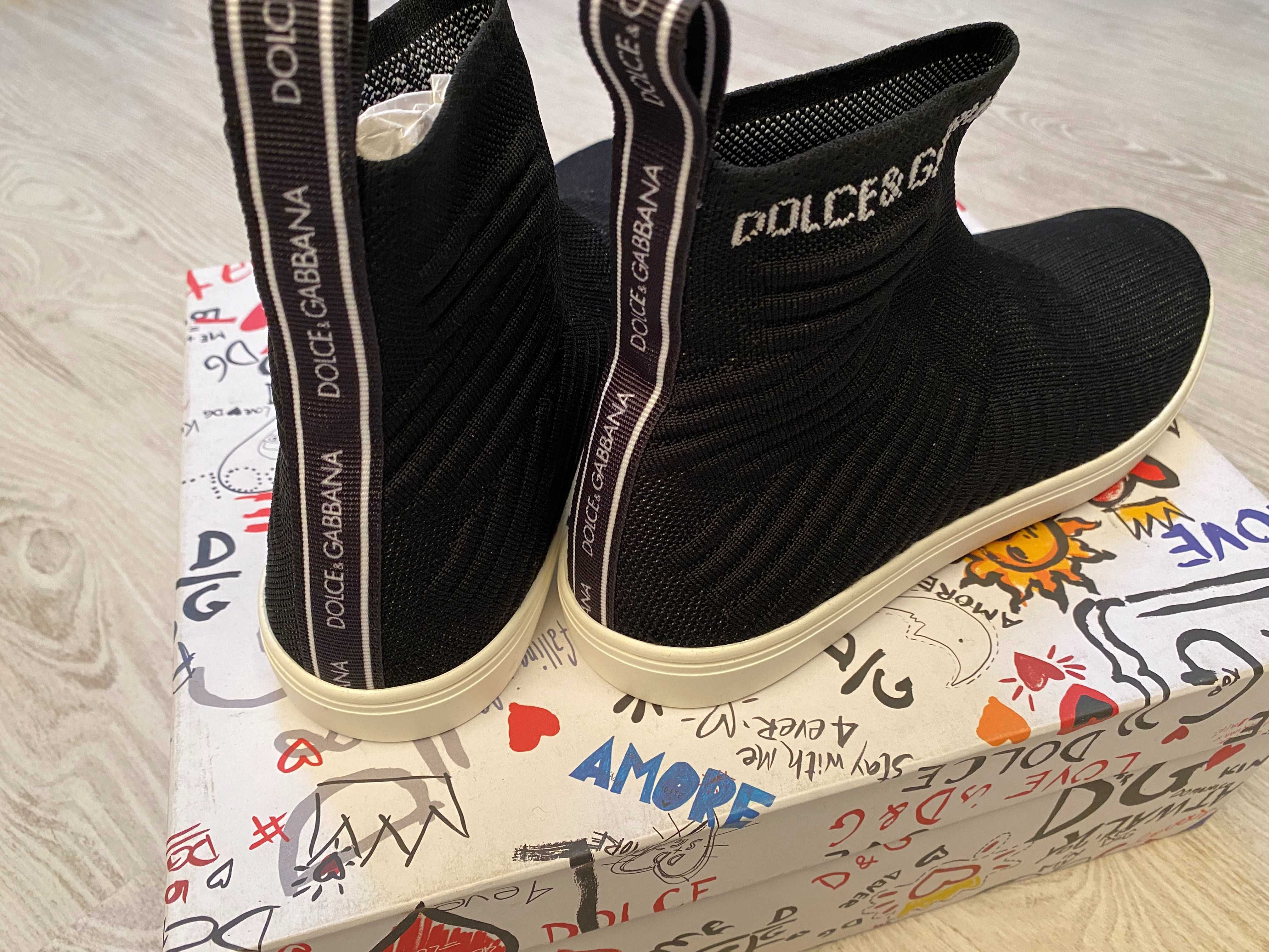 Dolce Gabbana  hi sneakers 42 si 43 model nou, originali, full box,