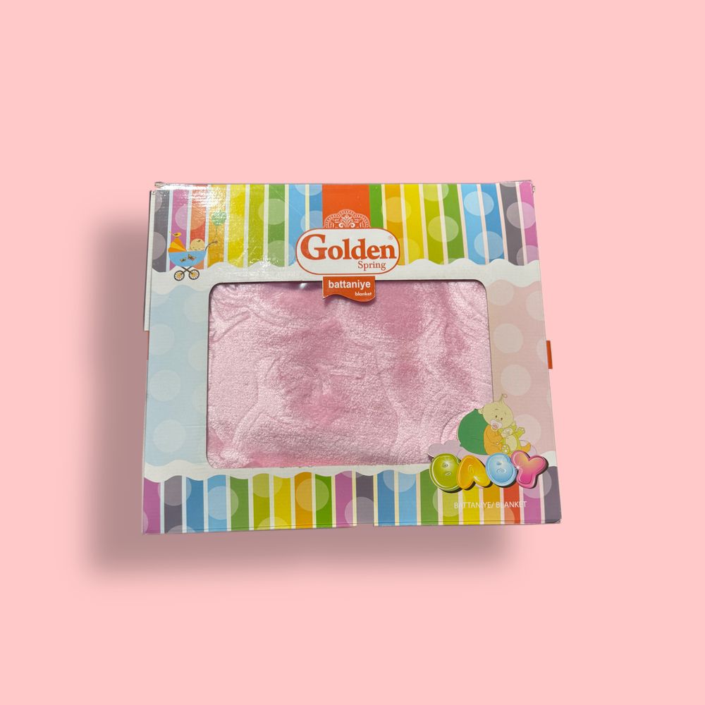 Golden Baby Blanket - Cozy & Soft | Размер 125x105 см